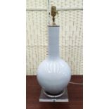 PAOLO MOSCHINO WHITE GOURD VASE TABLE LAMP, 67cm H.