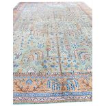 ANTIQUE ANATOLIAN OUSHAK CARPET, 455cm x 355cm