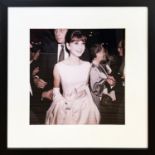 GETTY IMAGES GALLERY, 'Audrey Hepburn, 1st October 1961', 37cm x 37cm, framed.
