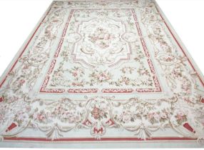 FINE AUBUSSON CARPET, 430cm x 300cm.