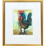 PABLO PICASSO, 'The Rooster', giclee, signed 'collection domaine Picasso', numbered 101/500, 57cm