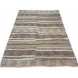 NATURAL JUTE RUG, 251cm x 185cm.