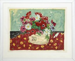 FRED JESSUP (1920-2007) 'Anemonies' lithograph, 47cm x 60cm, signed, numbered, framed.