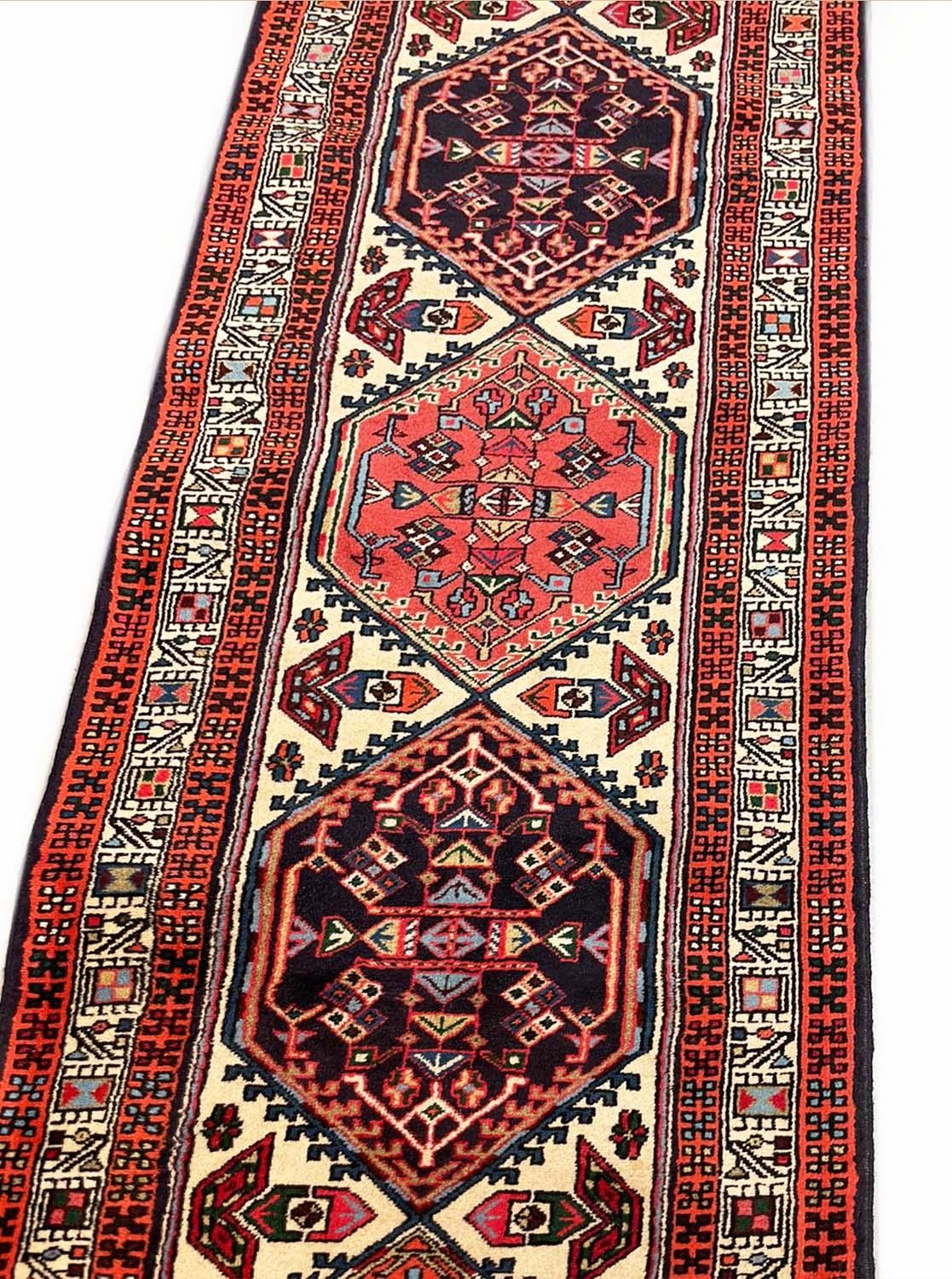 PERSIAN SARAB RUNNER, 300cm x 74cm. - Image 3 of 4