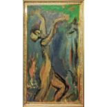 MID 20TH CENTURY GERMAN SCHOOL, 'Der tanser - The dancer', oil on canvas, titled and dated '60