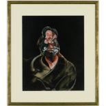 FRANCIS BACON, portrait of Isabel Rawsthorne, off set lithograph, 1966, printed by Maeght, 33cm x