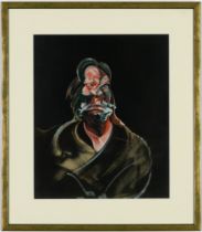 FRANCIS BACON, portrait of Isabel Rawsthorne, off set lithograph, 1966, printed by Maeght, 33cm x