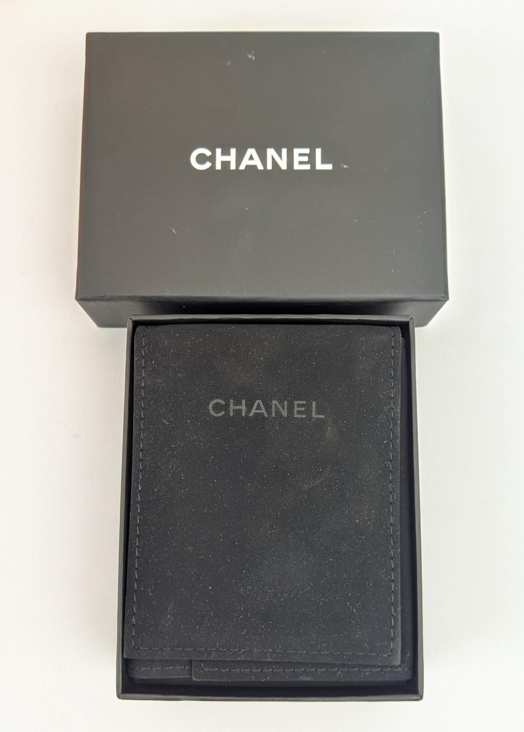 COLLECTION OF BOXES/PAPER BAG, 1 Chanel leather pouch with top zip 10,5cm x 10,5cm, 1 Chanel box - Image 6 of 9