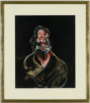 FRANCIS BACON, portrait of Isabel Rawsthorne, off set lithograph, 1966, printed by Maeght, 33cm x