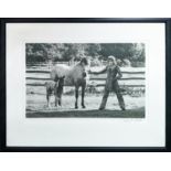 TERRY O'NEILL (1939-2019), 'Rod Stewart 1971', signed, 34cm x 48cm, framed.