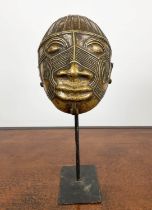 SAO BRONZE HEAD, Chad. 53cm H.