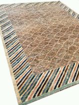 CONTEMPORARY GABBEH CARPET, 340cm x 270cm.