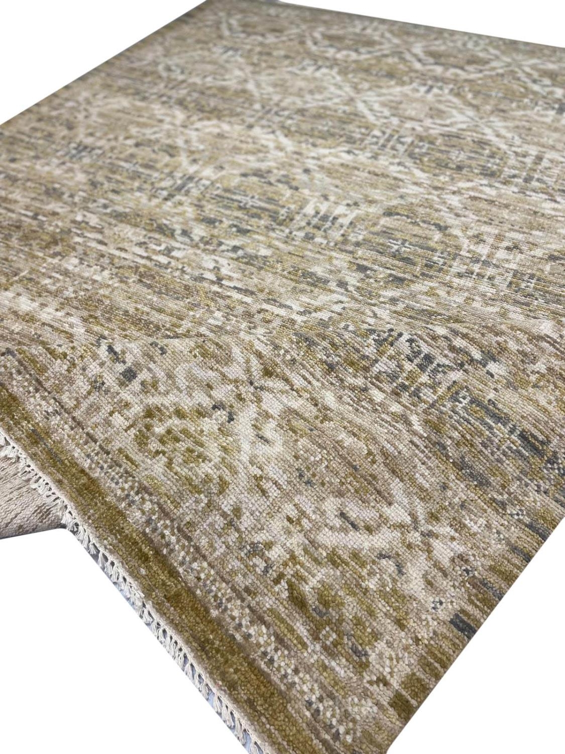 FINE CONTEMPORARY OTTOMAN DESIGN OUSHAK CARPET, 302cm x 249cm. - Image 2 of 6