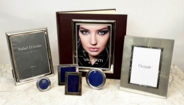 CHRISTOFLE SILVER PLATED PICTURE FRAME, a Rafael D'Andre Angenti silver picture frame, a boxed