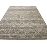 FINE CONTEMPORARY OTTOMAN DESIGN OUSHAK CARPET, 302cm x 249cm.