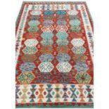 CONTEMPORARY QASHQAI DESIGN KILIM, 243cm x 171cm.