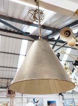 PAOLO MOSCHINO HARPER CEILING LIGHT, 102cm drop approx.