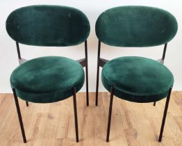 VERPAN SERIES 430 CHAIRS, a set of eight, by Verner Panton, 82cm H each. (8)