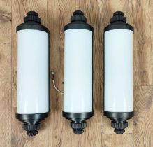 VISUAL COMFORT & CO WALL LIGHTS, a set of three, 50cm L each. (3)