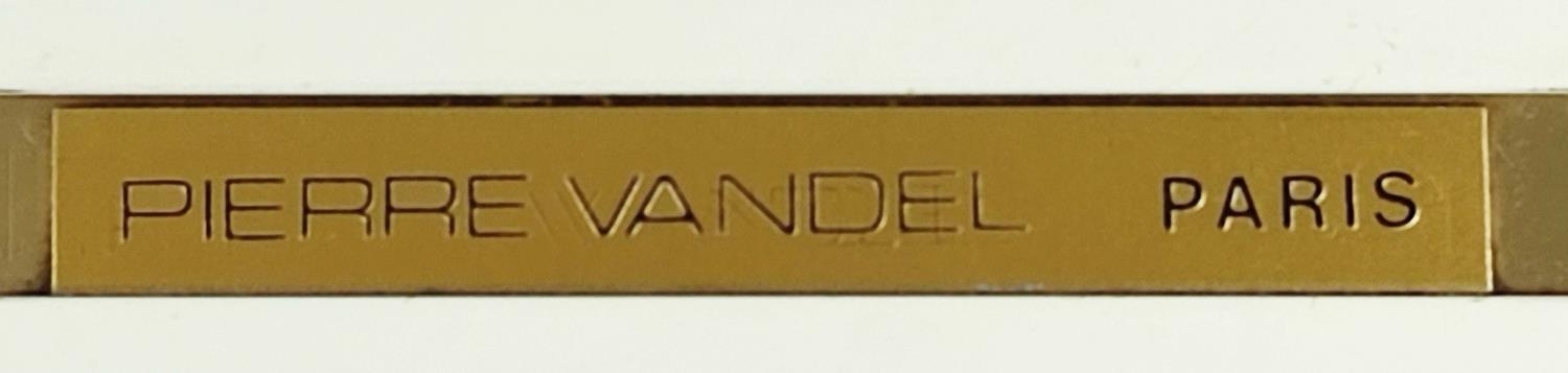 PIERRE VANDEL SIDE CABINET, 91cm x 71cm H x 45cm, cream finish, bears plaque. - Image 7 of 17