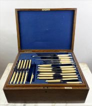 MAPPIN AND WEBB CANTEEN OF CUTLERY, eighty four piece, including pieces by Joseph Rodgers and Sons