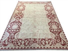 FINE GAROUS DESIGN CARPET, 353cm x 248cm.