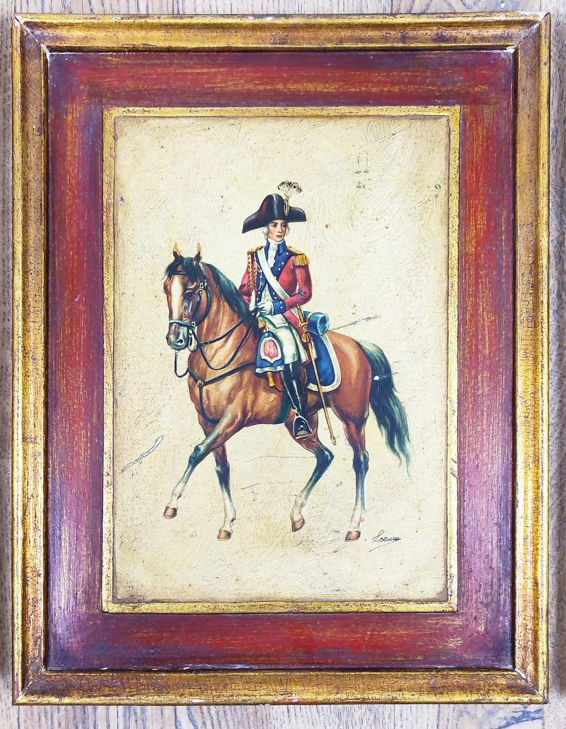 CAVALRY PRINTS, a set of ten, gilt frames, 40cm x 31cm. (10) - Image 2 of 7