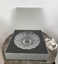 LALIQUE CHINA MOOD BOWL, in original box, 33cm diam.