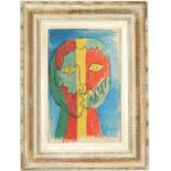 Pablo Picasso, Portrait D’Homme Couverture, Vintage Montparnasse frame, 36 x 23.5cm.