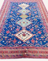 ANTIQUE QASHQAI CARPET, 290cm x 200cm.