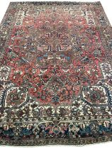 PERSIAN HERIZ CARPET, 362cm x 265cm.