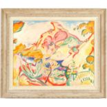 OTHON FRIESZ, La Ciotat - Provence Fauve lithograph, signed in the plate, vintage French frame, 43 x