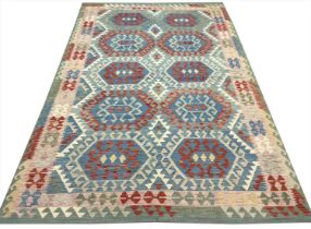 CONTEMPORARY ANATOLIAN DESIGN KILIM, 295cm x 201cm.