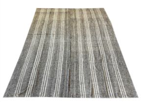 CONTEMPORARY FLATWEAVE CARPET, 270cm x 206cm.