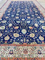 FINE LAHORE CARPET, 519cm x 278cm.