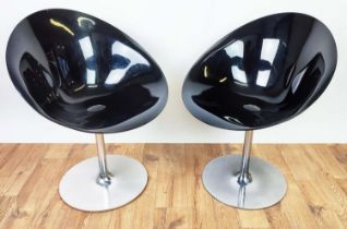 KARTELL EROS CHAIRS, a pair, by Philippe Starck, 80cm H. (2)