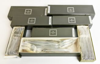 CHRISTOFLE COLLECTION OF CUTLERY, comprising 12 dinner knives, 12 dinner forks, 12 table spoons,