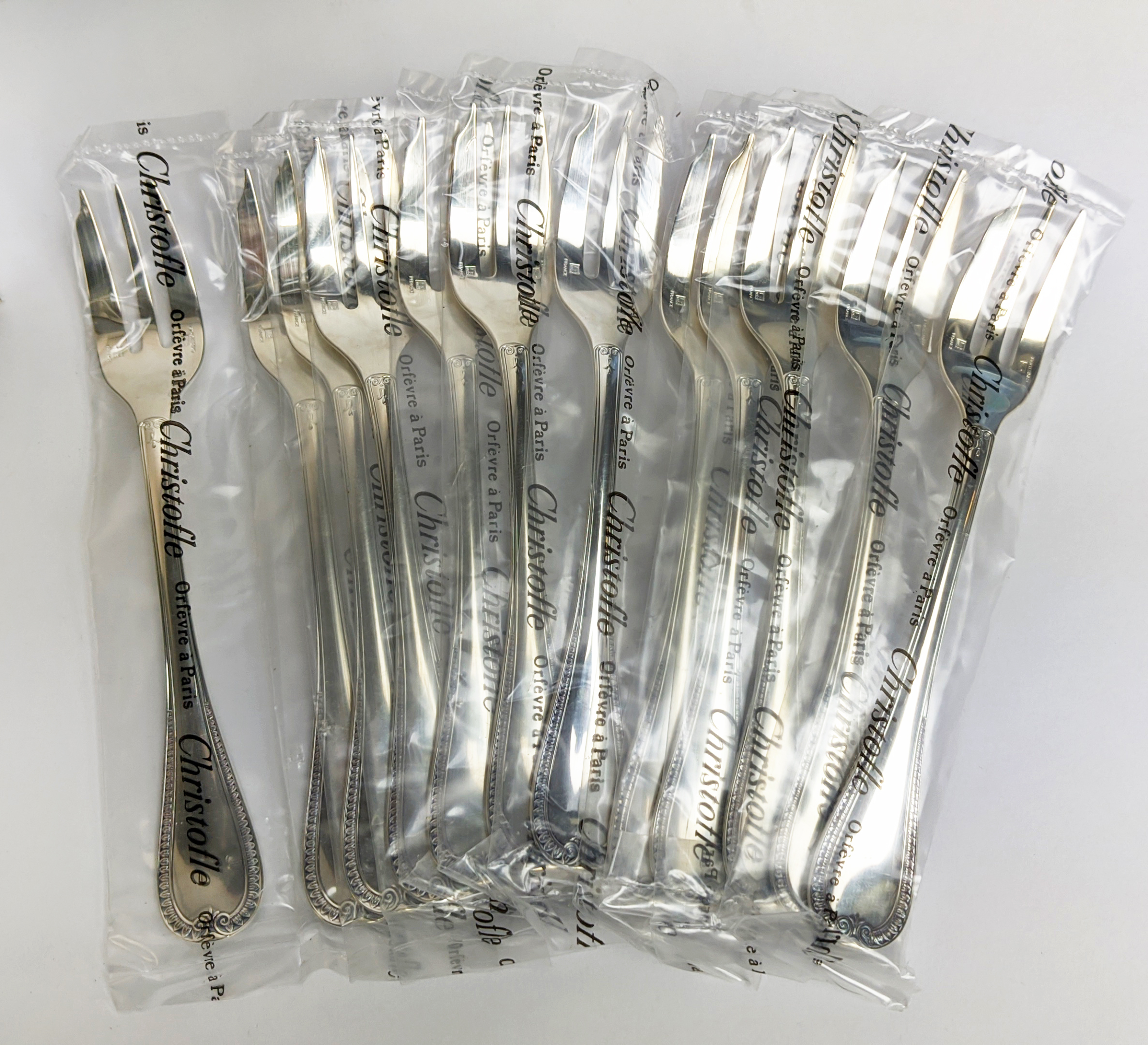 CHRISTOFLE COLLECTION OF CUTLERY, comprising 12 dinner knives, 12 dinner forks, 12 table spoons, - Image 2 of 19