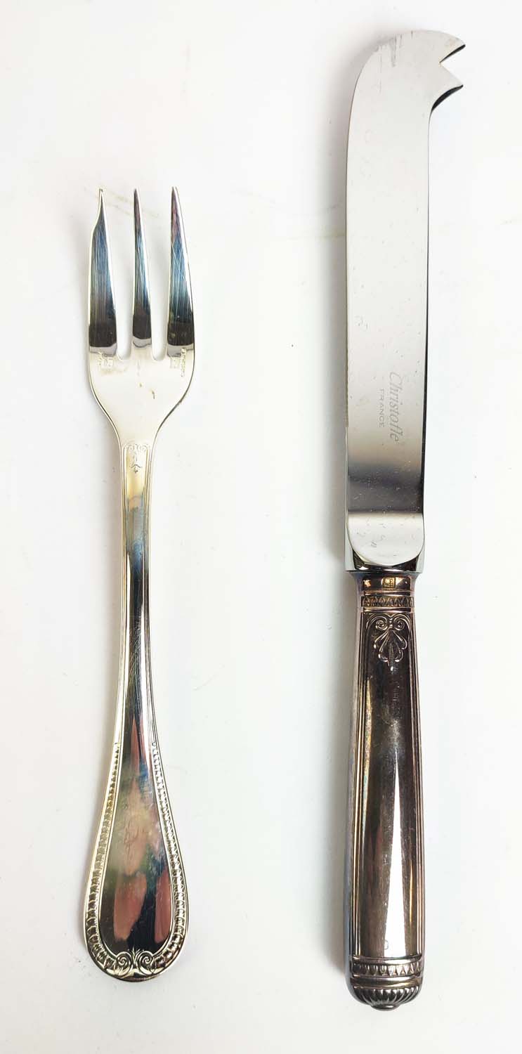 CHRISTOFLE CANTEEN OF CUTLERY, silver plated, in an Imperial chest, approximately comprising 12 - Image 15 of 24