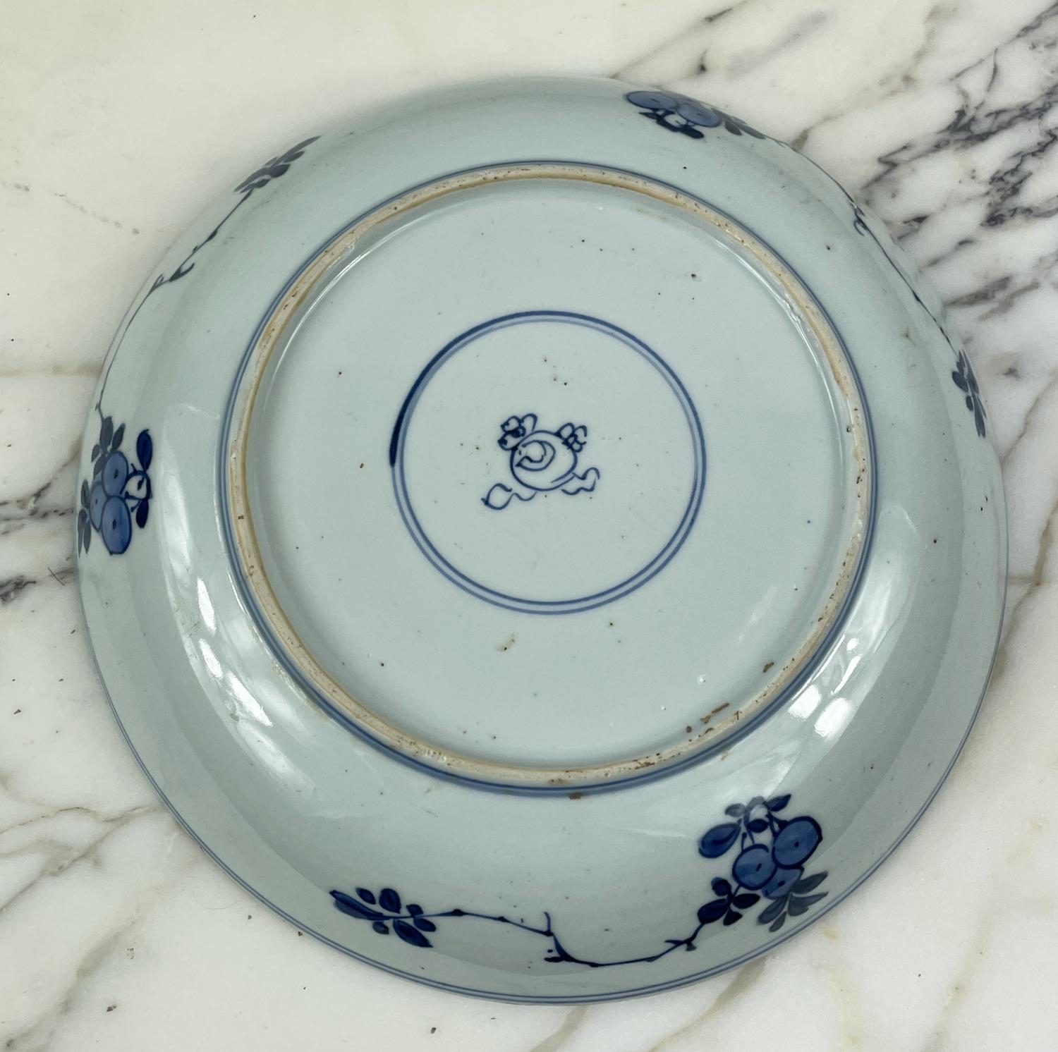 A QUANTITY OF CHINA, including Chinese blue and white, an 18th century Imari plate and a pair of - Image 26 of 30