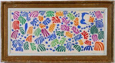 HENRI MATISSE, La Perruche et la Sirene, original lithograph from the 1954 edition after Matisse's