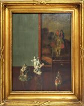 GUY ALEXANDER, 'Still Life', oil on panel, 50cm x 40cm, signed, framed.