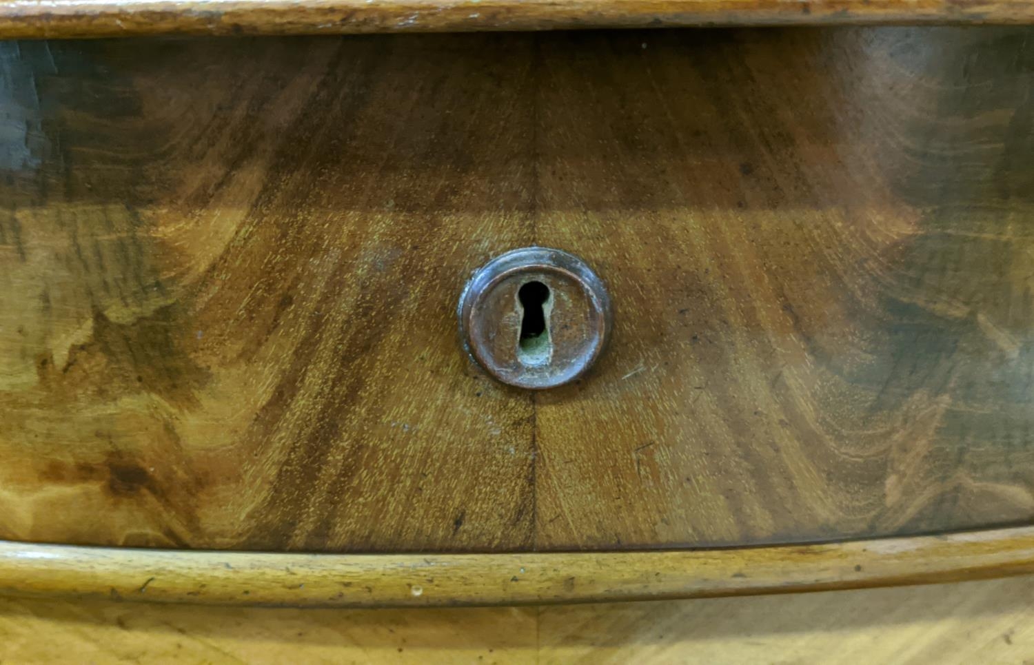 SIDE CABINET, 19th century Continental mahogany, fitted with a single drawer over a single door, - Image 4 of 10