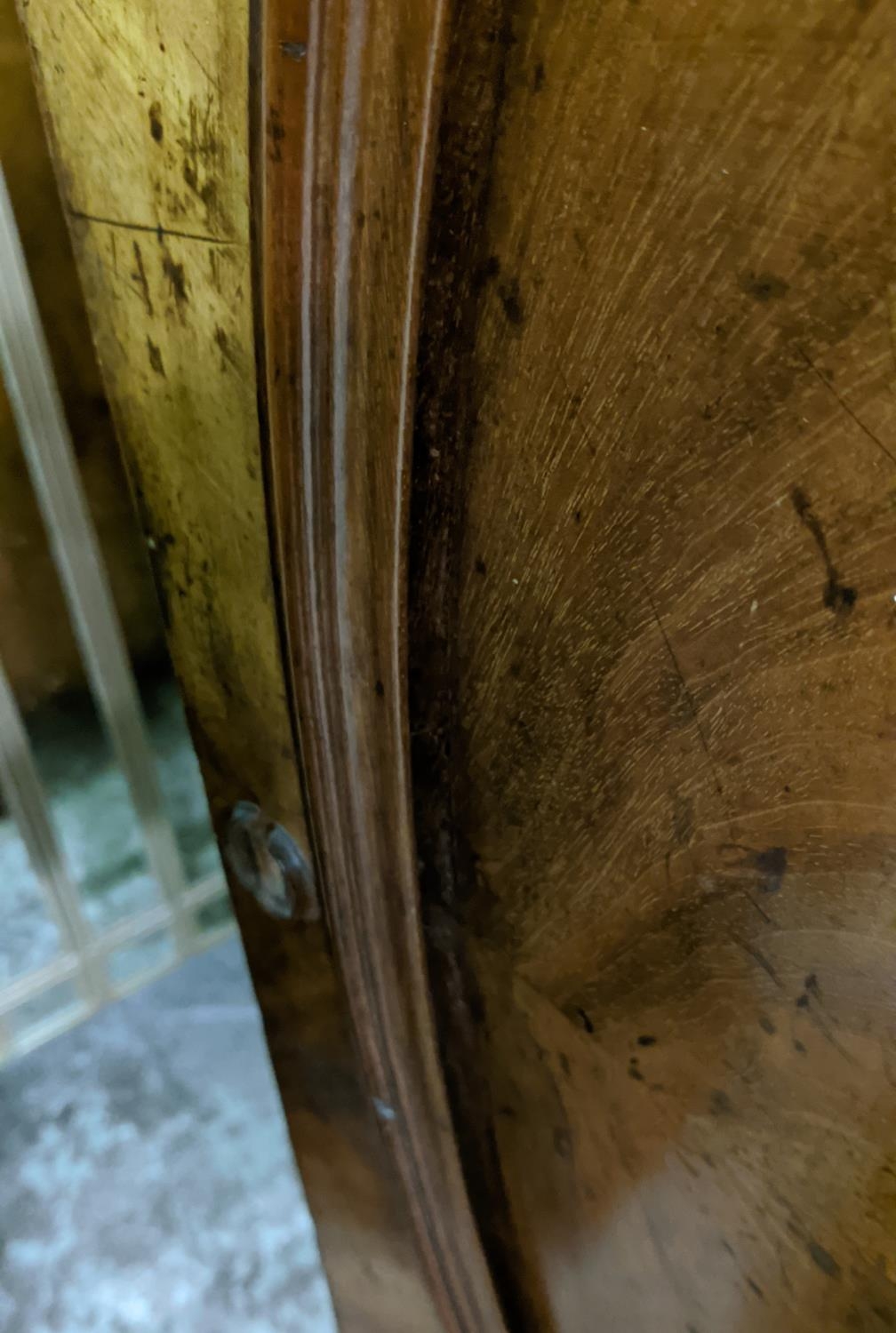 SIDE CABINET, 19th century Continental mahogany, fitted with a single drawer over a single door, - Image 7 of 10