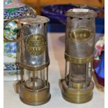 2 OLD MINER LAMPS