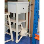 3 POINT LIGHT FITTING & SINGLE DRAWER UNIT