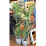 PAIR OF ARTIFICIAL PLANT DISPLAYS