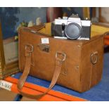 VINTAGE CAMERA WITH BAG & ACCESSORIES