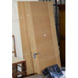 2 OAK INTERIOR DOORS