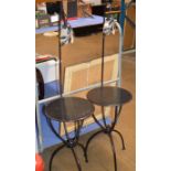 PAIR OF LAMP TABLES